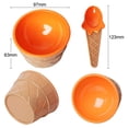 thumbnail image 2 of 6Pcs Ice Cream Bowl Set Different Color Ice Cream Spoon Bowl Tableware Set Creative Children Cartoon Bowl, 2 of 7