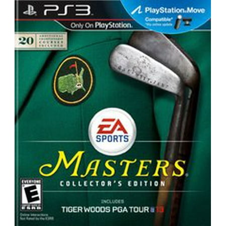 Tiger Woods Masters 13 - Playstation 3 (Best Tiger Woods Game For Ps3)