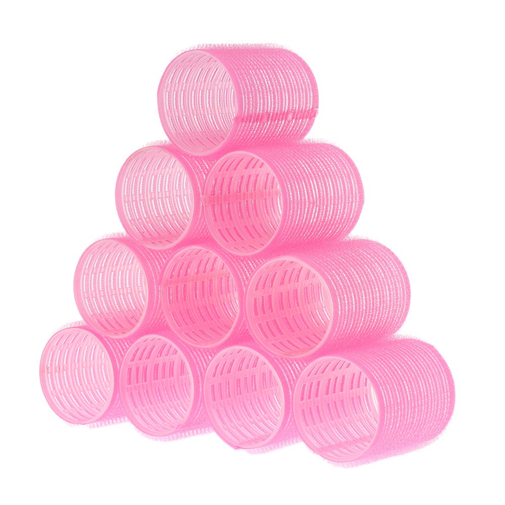 Hair Rollers Self Grip Salon Hairdressing Curlers DIY Curling Tool 10 Packs
