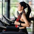thumbnail image 3 of ONETECH Red Tree, Red Sky, Red Moon Gym Towel 12x40in for Yoga, Basketball, Running, Fitness 1PC, 3 of 8