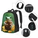 thumbnail image 2 of Fotbe Tree Frog Sitting On Sunflowes Mochila para Hombre y Mujer - Tela Oxford 600D Resistente - Mochila Impermeable de Gran Capacidad para Escuela, Viajes y Senderismo, 2 of 6