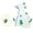 Green, variant on Toddler Kids Waterproof Dinosaur Spikes Shape Hooded Rain Coat with Transparent Brim for School Travel Rainwear 4-5 Years