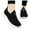 Black, variant on WEAIXIMIUNG High Top Sneakers Women Blue Womens On Shoes Work Non Sneakers Walking Shoes