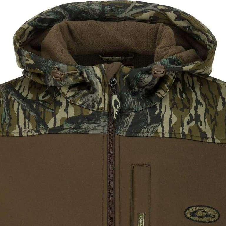 Drake Waterfowl MST Endurance Soft Shell Quarter Zip Hoodie MO Treestand M Walmart