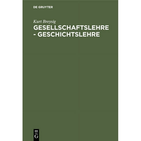 Gesellschaftslehre - Geschichtslehre, (Hardcover)