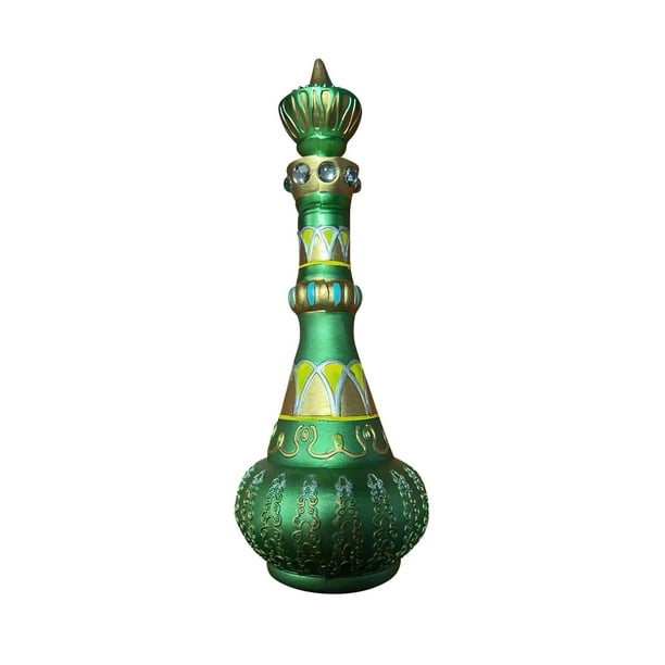Promotion!Rong Yun I Dream Of Jeannie Bottle From Della Second Season MIRRORED Purple Bottle!Pagoda Spirit Bottle DecorationPromotion!