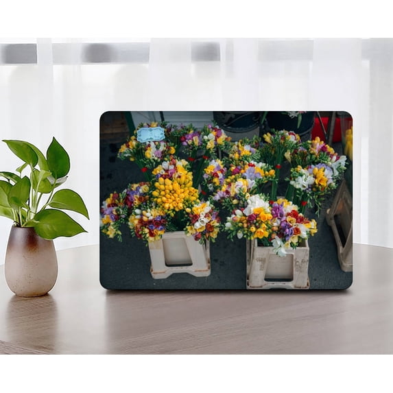 KSK KAISHEK Hard Shell for MacBook Pro 16" 2023/2022/2021 A2780 A2485, Flower 1270