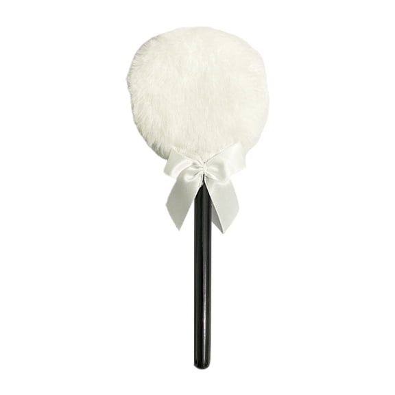 Body Powder Puff with Handle Soft Makeup Tool Lollipop Shape Body Powder Applicator for Face