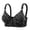 H151-Black, variant on Bras For Women Front Closure Support Bra Wireless Comfort Bras Full Coverage Shaping Back Smoothing Posture Plus Size Bralette Everyday T Shirts Bra