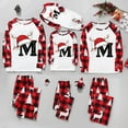 thumbnail image 6 of FAOWME Matching Family Christmas Pajamas Romper Long Sleeve Round Neck Printed Button Down Festival Party Holiday Warm Sleepwear Jumpsuits For Child Kids-Red 5-6 Years, 6 of 8