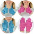 thumbnail image 3 of ToBeInStyle Women's Pack of 6 Assorted Magic Gloves - Heathered - One Size, 3 of 9