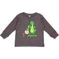 thumbnail image 3 of Inktastic I Love Poppy Boys or Girls Long Sleeve Toddler T-Shirt, 3 of 5