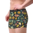 thumbnail image 2 of Uemuo Colorful Hippie Pattern Men's Boxer Briefs,Trunk Anti-Chafing,Comfortable, Durable, and Stylish Underwear-XX-Large, 2 of 9