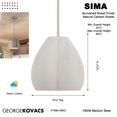 thumbnail image 5 of George Kovacs Lighting - Sima - 1 Light Pendant-12.13 Inches Tall and 12.25, 5 of 7
