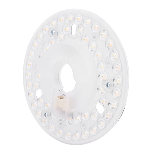 Panel De Repuesto De Luz De Ventilador De Techo Con Motor, Luz LED Redonda De Tres Colores, Alto Brillo, Ahorro De Energía, Panel De Repuesto