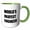 Green/White, variant on 3drose, Worlds Okayest Engineer, 11oz Mug