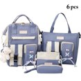 thumbnail image 2 of Girls School Bag Set Cute 5PCS Large Capacity Campus Backpack Elementary Bookbag, 2 of 10