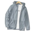 thumbnail image 2 of Chaqueta De Protecció Solar Para Hombre, Sudadera Con Capucha Uv Ligera Y Transpirable, Camisa De Manga Larga Para Pesca En Verano, Senderismo Y Atrenamiento, 2 of 8