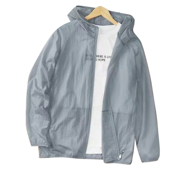 Chaqueta de protección solar para hombres,Chaqueta de protección solar para hombres Chaqueta de protección solar Ropa de protección solar para hombres Funcionalidad de alta precisión