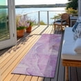 thumbnail image 6 of Addison Rugs Chantille Indoor/Outdoor Transitional Watercolors Purple Washable Runner Rug, 2'3" x 7'6", 6 of 6