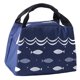 thumbnail image 3 of Bolsa de almuerzo térmica portátil con aislamiento impermeable reutilizable para niños adultos - Azul , 15x20x17cm Azul oscuro BLESIY Contenedor portátil para almuerzo, 3 of 5