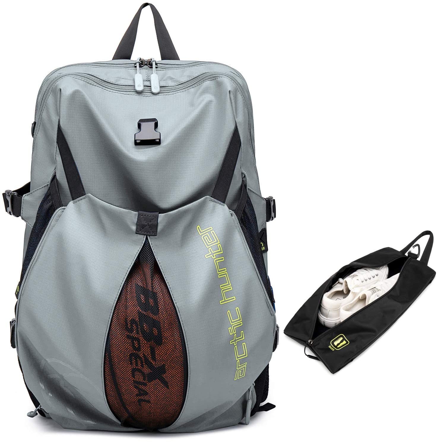 Basketball Backpack Large Sports Bag for Men Women with Laptop