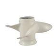 thumbnail image 4 of 9 1/4 X 9-J New Aluminum Alloy 3 Blade Outboard Propeller for 9.9-15Hp, 4 of 8