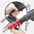 thumbnail image 2 of Electric Rivet Guns Rivet Nut Drill Bit Adapter Insert Nut Riveting Tool, 2 of 7