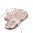 thumbnail image 4 of Sandalia DREAM PAIRS SDFS2408W con Cordones Oro Rosa Talla 9, 4 of 8