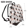 thumbnail image 2 of Easygdp Pigs Mochila de Cuero para Mujeres, Bolso de Hombro, Bolsos de Mano de Moda para Trabajo y Viajes, 2 of 4