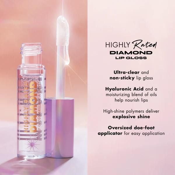 Milani, Gloss à lèvres en diamant très apprécié, pour adolescents et adultes, 4,4 oz Brillant à lèvres