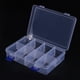 thumbnail image 2 of Contenedor De Almacenamiento Caja de almacenamiento ajustable de 8 compartimentos Organizador de contenedores de joyas/herramientas Ehuebsd  Libre de BPA, 2 of 7
