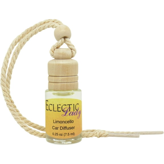 Limoncello Scented Car Diffuser by Eclectic Lady, 7.5 ml, Air Freshener, Premium Grade Fragrance