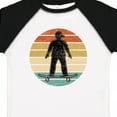 thumbnail image 4 of Inktastic Skateboarding Retro Sunset Skateboarder Boys Toddler T-Shirt, 4 of 5