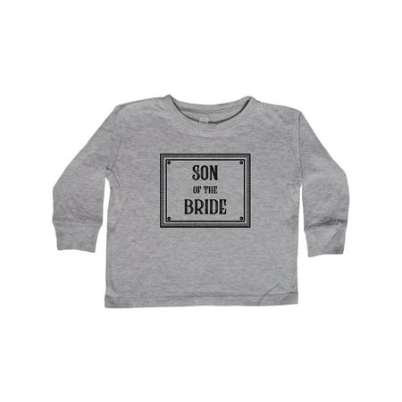 

Inktastic Son of the Bride Gift Toddler Boy Girl Long Sleeve T-Shirt