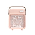 thumbnail image 1 of Ounissouiy Mini USB aire acondicionado disipación de calor humidificador Spray desinfectante purificador ventilador Decoración de para el hogar Electrodomésticos Rosado Ounissouiy HA064660-02, 1 of 6