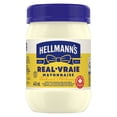 thumbnail image 2 of Hellmann’s Real Mayonnaise, Gluten‑Free and Kosher, Made with Canadian Free‑Run Eggs and Canola Oil, 445 ml Jar, 2 of 12