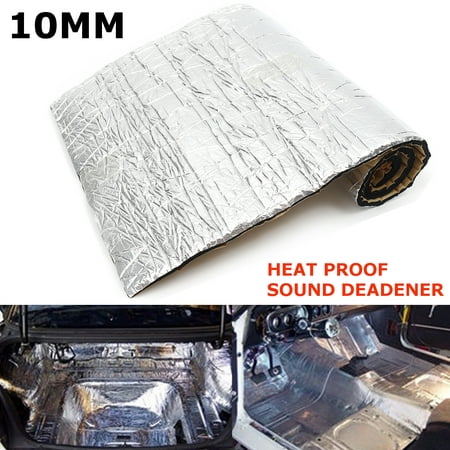 10mm Car Turbo Firewall Heat Proofing Sound Deadener Mat Car Insulation, 39