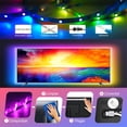 thumbnail image 3 of Luces LED con control remoto y aplicación para decoraciones de fiestas en el hogar., 3 of 5