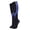 Black W/ Blue Stripe, variant on High Performing Men's Compression Socks CM05Grey w/Dark Grey