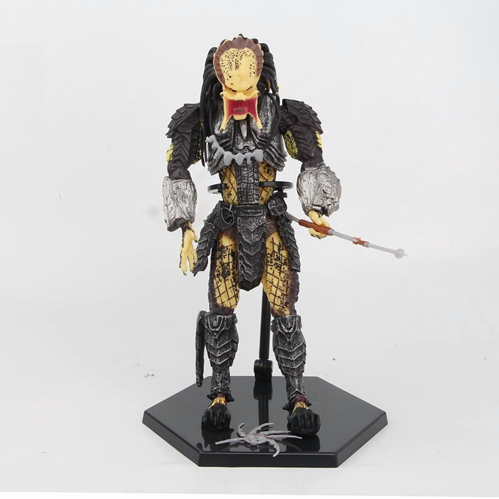 New Scar Predator, Predator Figure, Standing Fighting Action Figure 21cm/8.3inch Anime Model Game Character Statue Collection Decoration Gift (a)