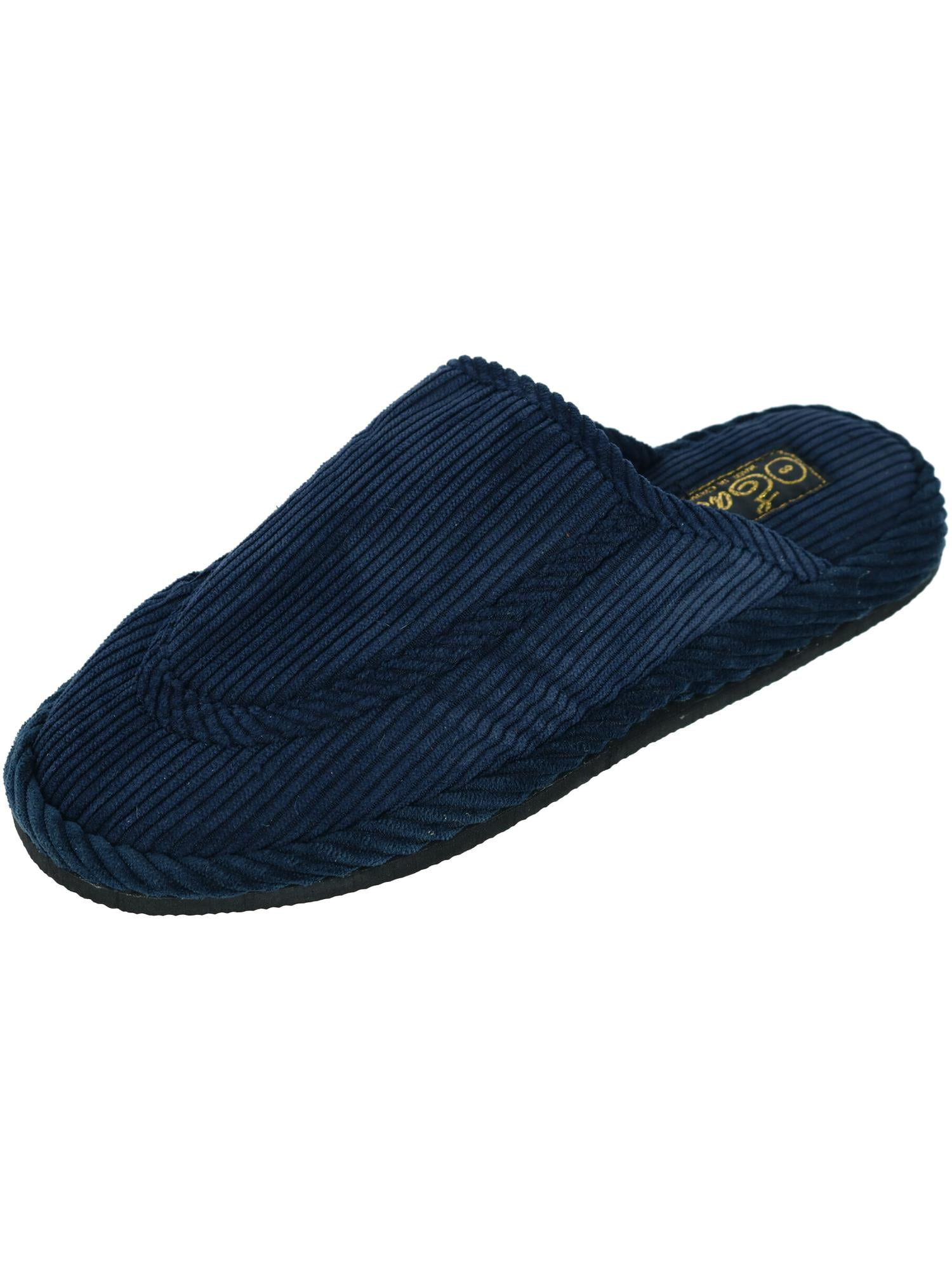 mens corduroy slippers
