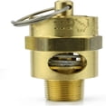 thumbnail image 2 of Conrader SRV530-125 125 PSI Brass Safety Relief Valve - 3/4 NPT Pop Off For Compressor Tank 2 of 4