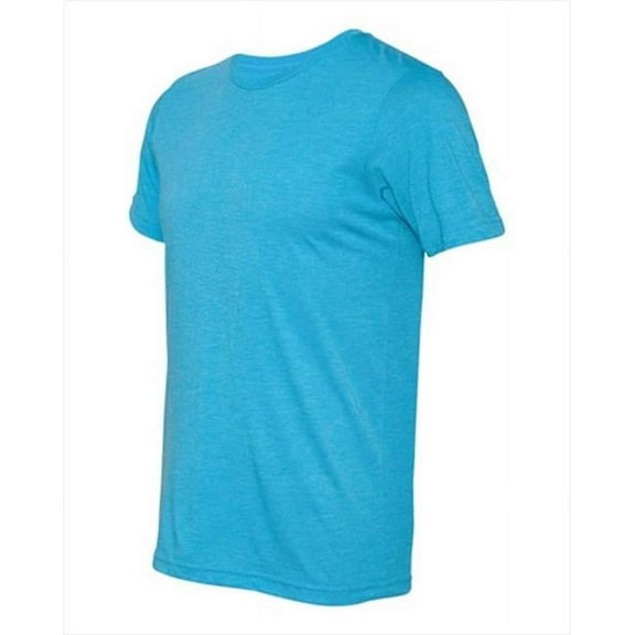 Bella-Canvas C3413 Unisex Short Sleeve T-Shirt - Aqua Triblend - Medium