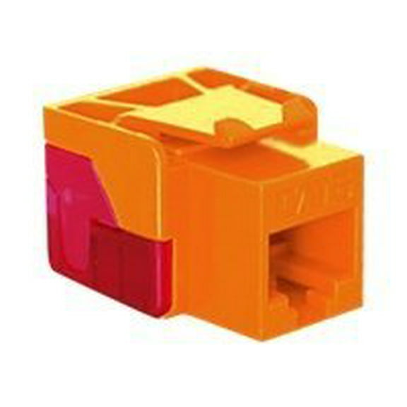 ICC IC1078L6OR Cat 6 Ez Modular Connector, Orange