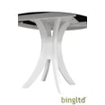 thumbnail image 4 of BingLTD - 48" Long 36" Tall Guilford Dining Table - White (TT-PD-148B36-RW-WHT), 4 of 4