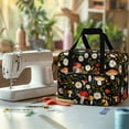thumbnail image 4 of ZIATUBLE Mushroom Sewing Machine Cases Daisy Sewing Machine Tote Bag Universal Carrying and Storage Sewing Machine Case Stain Resistant Tote Bag for Sewing Machine for Sewing Classes, 4 of 7