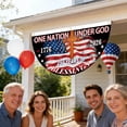 thumbnail image 6 of 250 Year American Anniversary Flag,35.4"x17.7" Fan Flags Banner, 250th Anniversary USA Flag for Wall,Front Door,Porch,Fence, 250th 4th of July Patriotic Gift,Bunting Flags Outdoor Decorations(B), 6 of 9