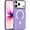 Purple, variant on XSPLENDOR Glitter Magnetic Case for iPhone 17/16/15/14/13/12 [Compatible with MagSafe] Sparkling TPU Shockproof Protective Cover