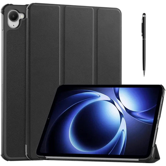 Case for Xiaomi Redmi K Pad 8.8 Inch, Tri fold Slim Lightweight Hard Shell Smart Protective Cover with Multi-Angle Stand, Universal Stylus Pen